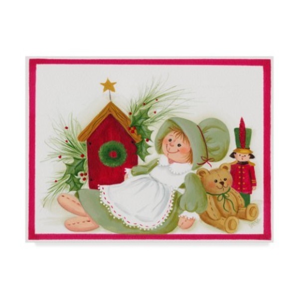Trademark Fine Art Beverly Johnston 'Christmas Toys' Canvas Art, 35x47 ALI40104-C3547GG